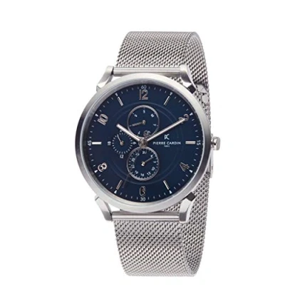 Afbeelding van Pierre Cardin Pigalle Boulevard CPI.2028 Horloge Staal Zilverkleurig Ø 44 mm