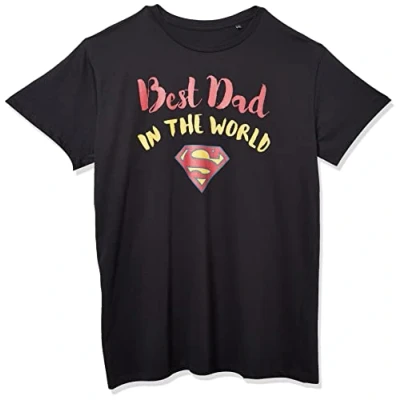 Afbeelding van Superman MESUPMSTS101 T shirt, zwart, XL
