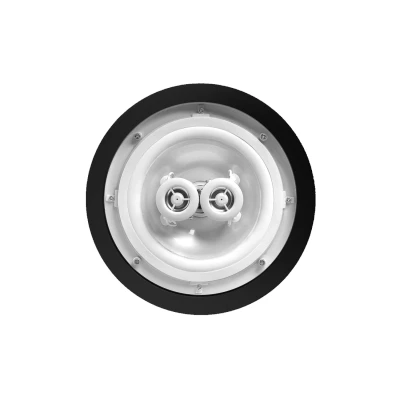 Afbeelding van Samba DT single stereo speaker, mat zwart (afm. rond 230 mm)
