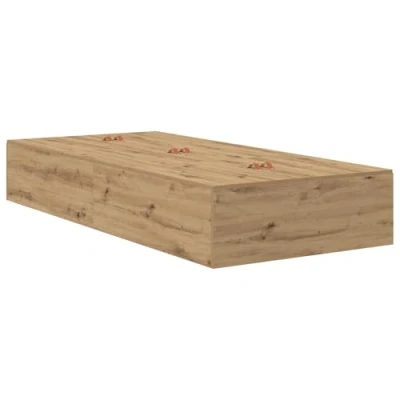 Afbeelding van vidaXL Opbergbedframe Artisan Eiken 90x190 cm