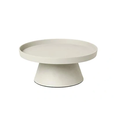 Afbeelding van broste Copenhagen Holger kaarsenplaat aluminium zand, afmetingen: 24cm x 11cm, 71177621