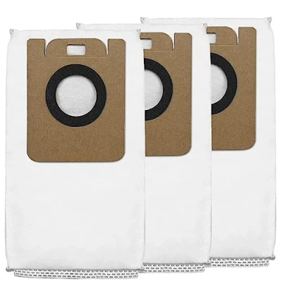 Afbeelding van Dreame 3 stofzakken met een capaciteit van 4 liter E12 filter compatibel D10s Plus robotlaadstation en zelfreinigend, legen hoge snelheid.
