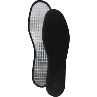 Afbeelding van Woly Alu Fleece Inlegzool Winter met Aluminiumfolie Tegen koude voeten Warm en zacht Maat 47