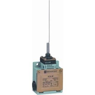 Afbeelding van Schneider electric xck m106 metalen eindschakelaar met buigzame verende schakelstang 1m 1v momentschakelaar xckm106