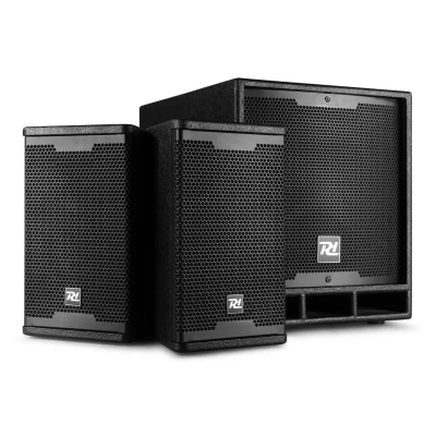 Afbeelding van Power Dynamics Combo 1200 speakerset met Bluetooth 1200W