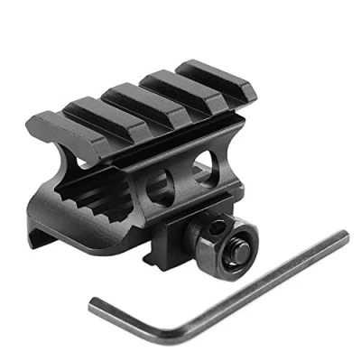 Afbeelding van ACEXIER 20mm Weaver Picatinny Rail Met 4 Slot Aluminium Adapter Beugel Riser Base Scope Mount Voor Jacht Paintball accessoires
