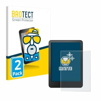 Afbeelding van BROTECT (2 Stuks) Antireflecterende Beschermfolie voor Amazon Kindle Paperwhite 2012 Anti Glare Screen Protector, Mat, Ontspiegelend