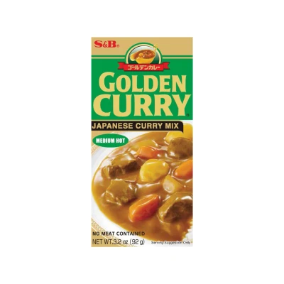 Afbeelding van S&amp;B Golden Curry Mix Mild Heet 100 g