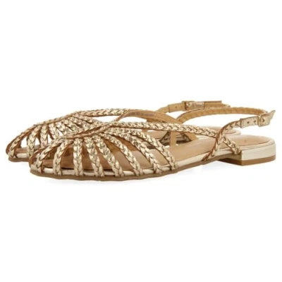 Afbeelding van Gioseppo Hingham Sandalen, Dames, Maat: 38, Platino Kunststof/ textiel