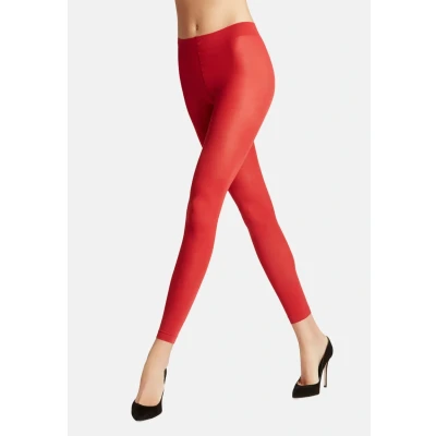 Afbeelding van FALKE Dames Legging Pure Matt 50 DEN W Le halfdoorzichtig eenkleurig 1 paar, Rood Scarlet 8228, L