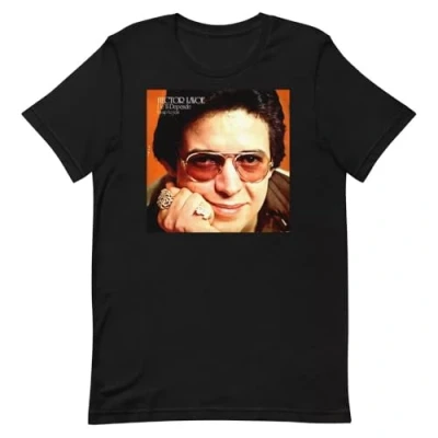 Afbeelding van HECTOR LAVOE. TEE SHIRT (DE TI DEPENDE) DEPENDS ON YOU black L