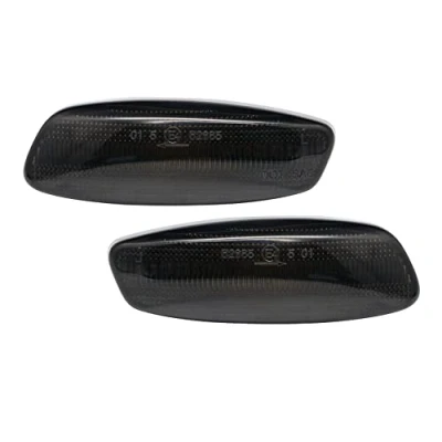 Afbeelding van Set LED Zijknipperlichten passend voor Peugeot diverse modellen Rookgrijs incl. Dynamic Running Light