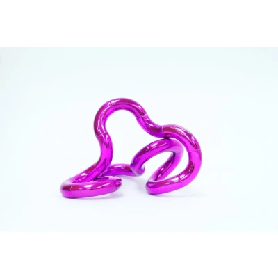 Afbeelding van Tangle Metallic Junior roze The Original Fidget Toy