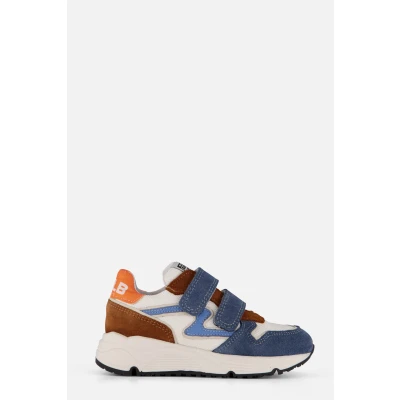 Afbeelding van Develab Low Cut Sneakers blauw Suede Kids Maat 26
