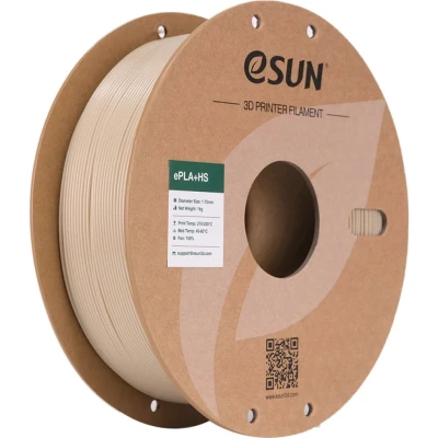 Afbeelding van eSUN PLA+ Filament 1.75mm, PLA+HS Hoge Snelheid 3D Printer Dimensionale nauwkeurigheid +/ 0.03mm, 1KG Spool (2.2 LBS) Speedy voor Printers (Bot wit, 1.75)
