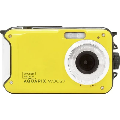 Afbeelding van Easypix W3027 Y Wave Yellow Digitale camera 30 Mpix Geel Incl. accu, tas Beeldstabilisatie, Full HD video opname, Met ingebouwde flitser, Waterdicht tot