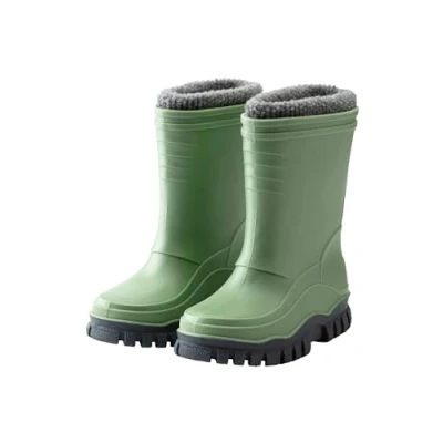 Afbeelding van Sterntaler Met rubberlaars gevoerde stone green