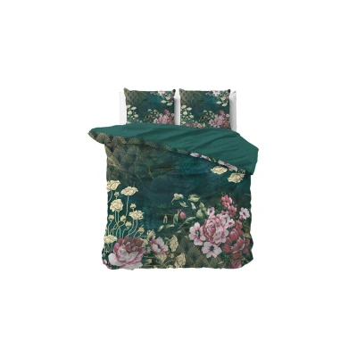 Afbeelding van Dekbedovertrek Dreamhouse Noah Green Satijn 140 x 200 / 220 cm 1 Persoons