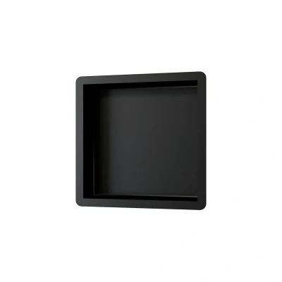 Afbeelding van Brauer Black Edition Inbouwnis 30x30cm mat zwart