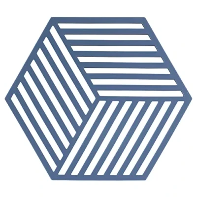 Afbeelding van Onderzetter Zone Denmark Hexagon Denim