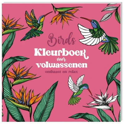 Afbeelding van Kleurboek voor volwassenen Interstat Birds