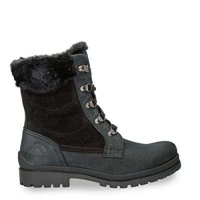 Afbeelding van Panama Jack Tuscani Combat Boot voor dames, zwart, 39 EU
