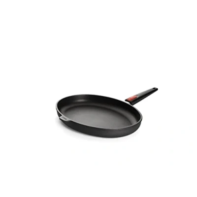 Afbeelding van Woll 1538IL Nowo Induction Line vispan, 38 x 28 cm, 5,5 cm hoog, met afneembare steel