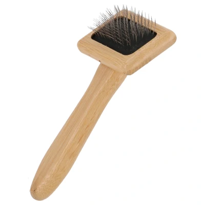 Afbeelding van Beaubeau Slickerborstel Bamboo Verzorging 19x5.2 cm S