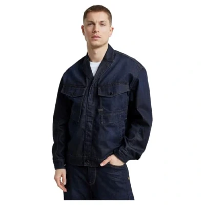Afbeelding van G STAR BEND Jacket Spijkerjas, Heren, Maat: Medium, Worn in deep frisian night