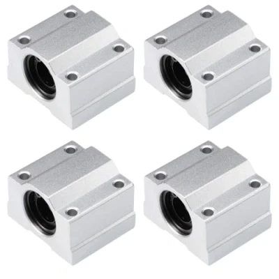 Afbeelding van Fasizi 4 Stuks Lineaire Kogellager Glijblok SCS10UU As Staaf CNC 3D Printer Onderdelen:
