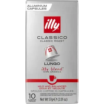 Afbeelding van 10% korting met code illy Classico Lungo 10 cups 1 stuk 60 g