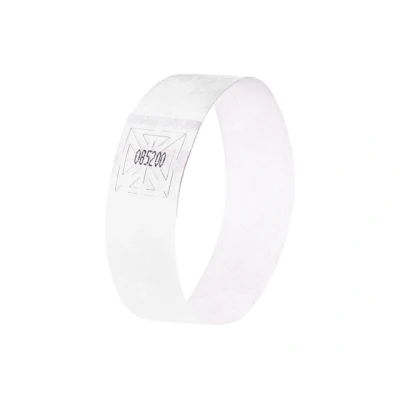 Afbeelding van Sigel Si Eb216 Evenementenbandjes Super Soft, 255X25Mm 120 Stuks Wit