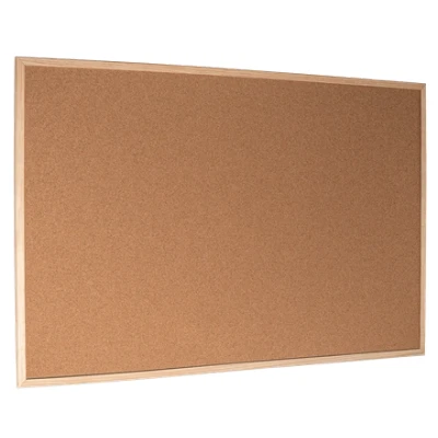 Afbeelding van Esselte Kurken Prikbord Formaat: 79,5 x 59,5 cm Inclusief Speldjes Natuurbruin