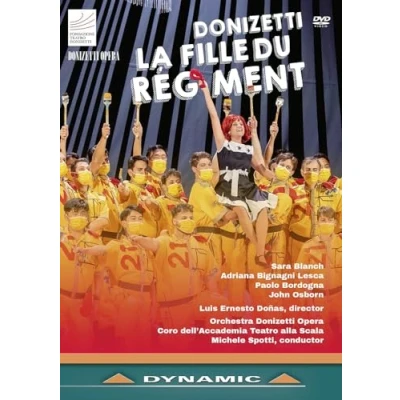 Afbeelding van Adriana Bignagni Lesca, Paolo Bordogna, John Osborn Donizetti: La Fille Du Régiment (DVD)