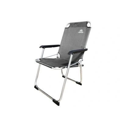 Afbeelding van Human Comfort XL Klapstoel Grijs Campingstoel