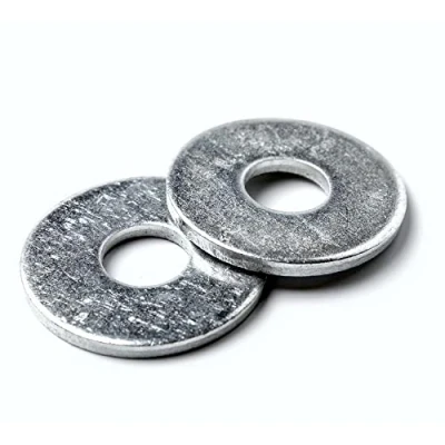 Afbeelding van DOJA Barcelona Brede sluitringen M20 Gegalvaniseerd staal Pak 10 Ringen voor schroeven, deurscharnieren Breed gebruik: bouw, machines, sanitair, doe het zelf