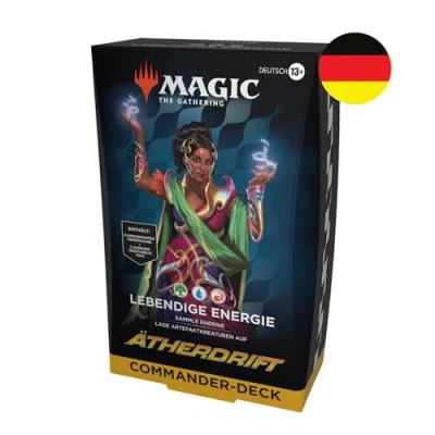 Afbeelding van Magic: The Gathering Ätherdrift Commander Deck Levendige Energie (Duitse versie)