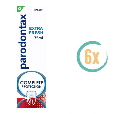 Afbeelding van 6x Parodontax Tandpasta Complete Protection Extra Fresh 75ml