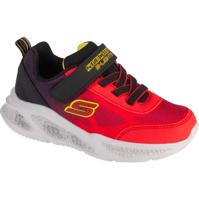 Afbeelding van Skechers Meteor Lights Krendox 401495N RDBK, voor een jongen, Rood, Sneakers,Sportschoenen, maat: 26