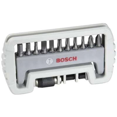 Afbeelding van Bosch Accessories 11+1 delige Schroefbitset Extra Hard (PH, PZ, T, S, HEX Bit, Accessoires Boormachines en Schroevendraaiers)