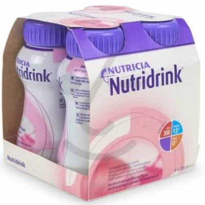 Afbeelding van Nutridrink Aardbei 200ml 4 stuks