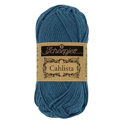 Afbeelding van Scheepjes Cahlista 164 Light Marine Garen 10x50g