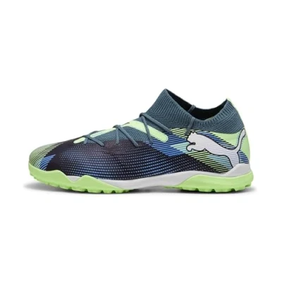 Afbeelding van Puma Future 7 Match TT Voetbalschoenen voor kunstgras, Heren, Maat: 41, Gray skies/white/fizzy apple Textiel/ synthetisch