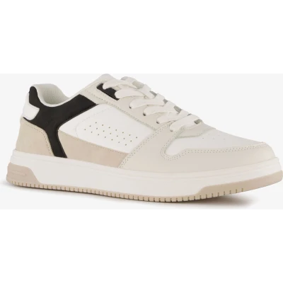 Afbeelding van Blue Box heren sneakers beige Maat 43 Uitneembare zool