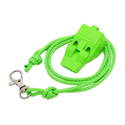 Afbeelding van ACME Nood en signaalfluitje Tornado T2000 met pijpband (DG Green/lichtgroen)
