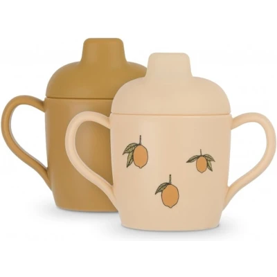 Afbeelding van Konges Sløjd No spill kinderbeker 15 cl Beige