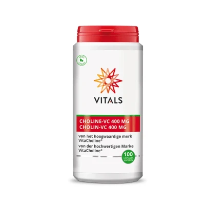 Afbeelding van 2x Vitals Choline 400 mg 100 vegacapsules