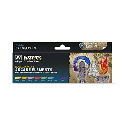 Afbeelding van Wizkids set: Arcane Elements 8 x 8ml Vallejo VAL 80258