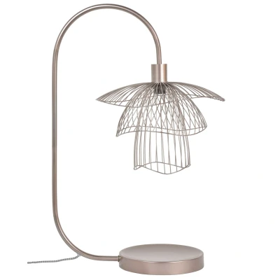 Afbeelding van Forestier Papillon tafellamp pink copper