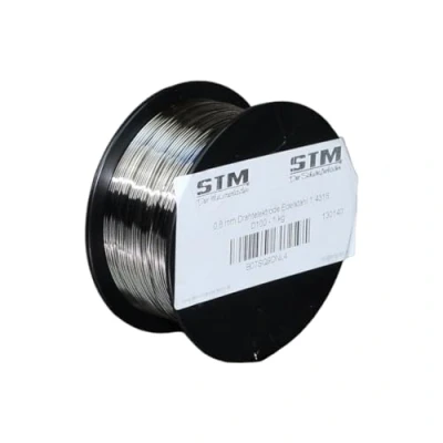 Afbeelding van Roestvrij stalen lasdraad VA V2A 308L 1.4316 0,8mm 0,5 15kg MIG MAG Niro Inox STM (Ø0,8mm D100 1kg)